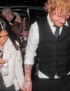 Ed Sheeran et sa petite amie  Athina Andrelos après les Brit Awards 2015 