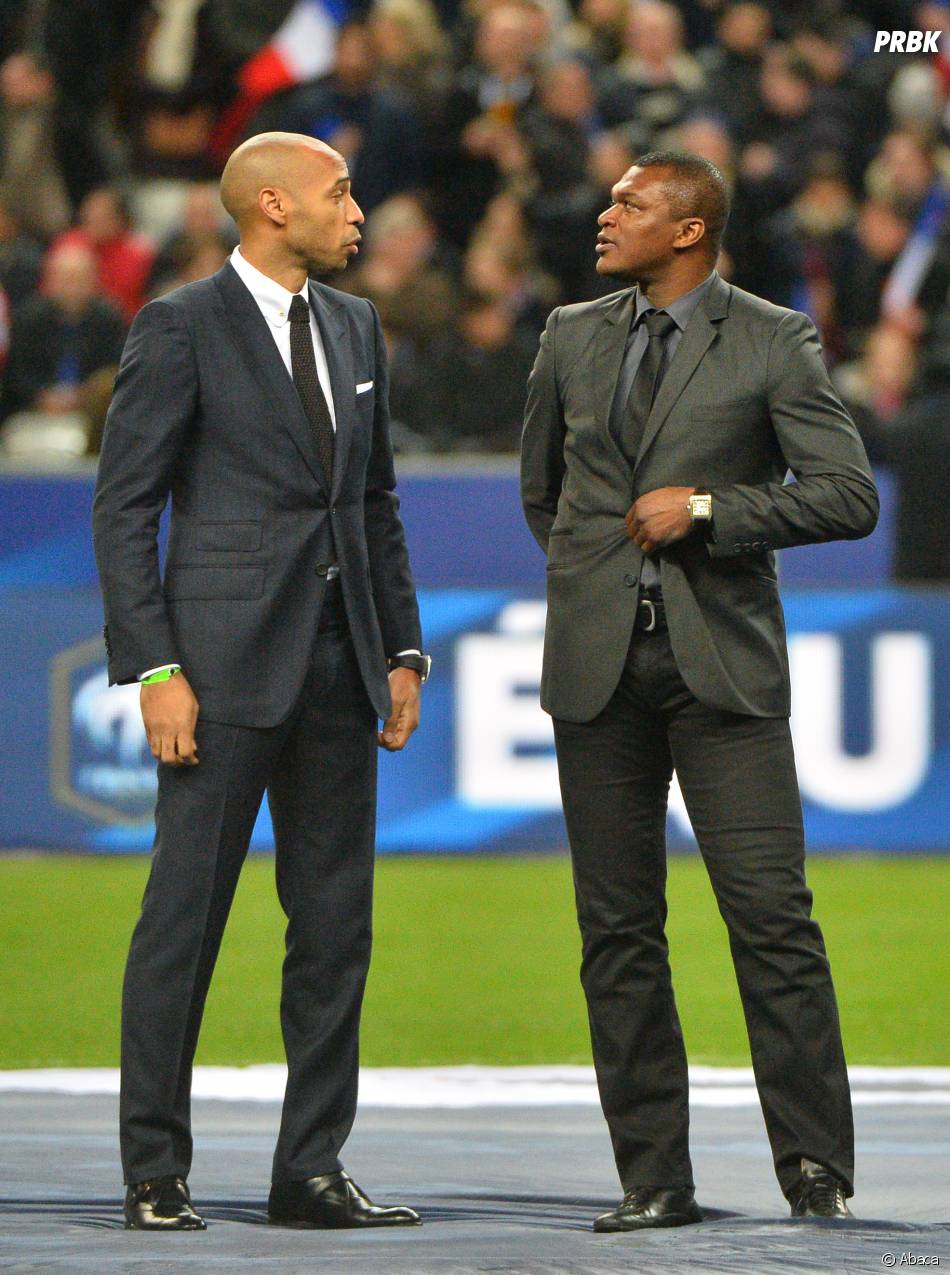 Thierry Henry et Marcel Desailly honorés au Stade de ...