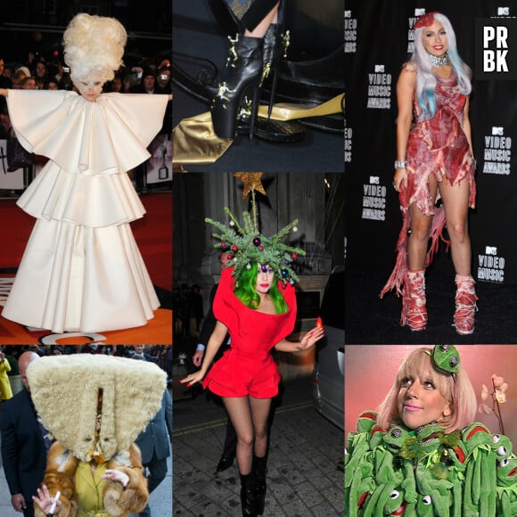 Lady Gaga, reine des looks les plus extravagants