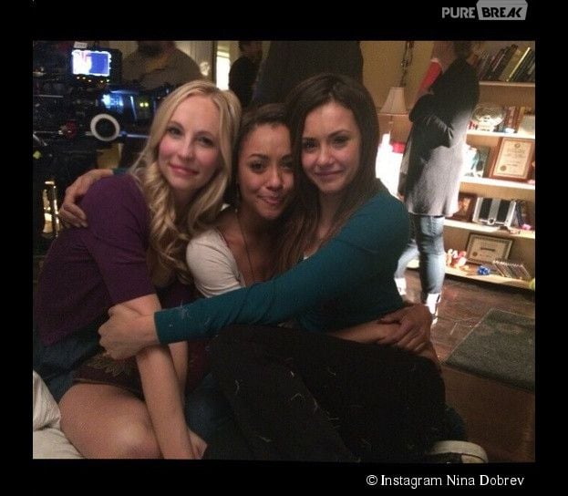 The Vampire Diaries saison 6 : dernier jour de tournage pour Nina Dobrev, Candice Accola et&nbsp;Katerina Graham