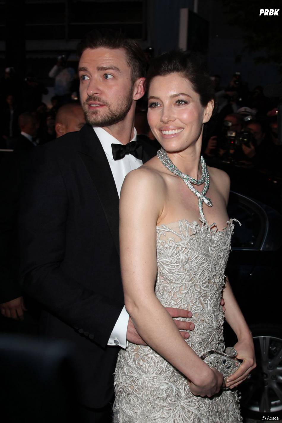 Justin Timberlake et Jessica Biel : couple glamour sur les marches du Festival de Cannes, le 19 mai 2013