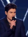  David Thibault pendant la finale de The Voice 4, le 25 avril 2015 sur TF1 