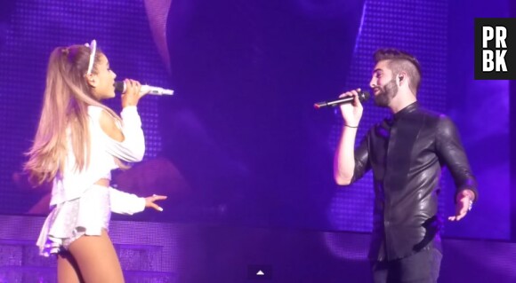 Kendji Girac et Ariana Grande (One last time) : duo en live au Zenith de Paris