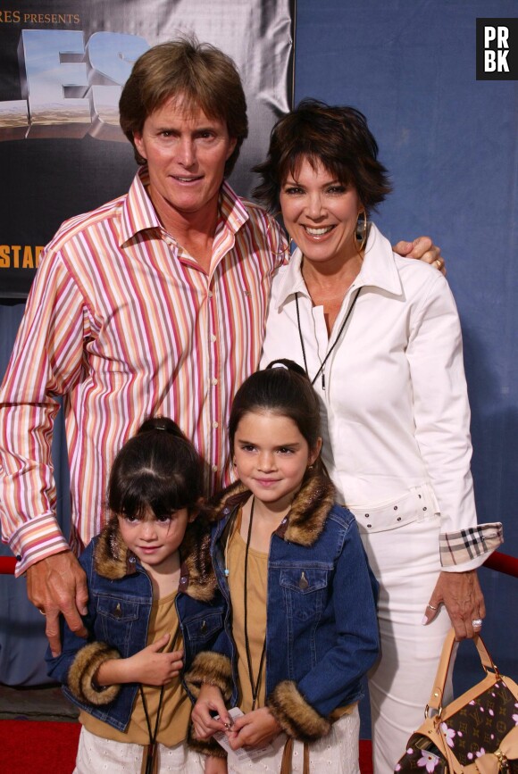 Kylie Jenner, Kendall Jenner et leurs parents en 2003