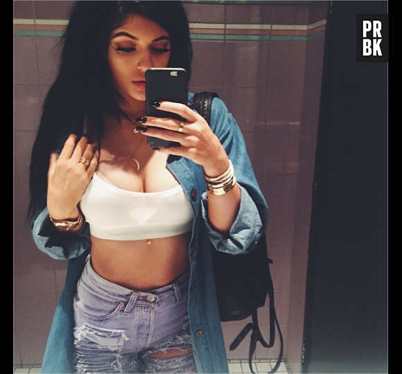 Kylie Jenner sexy et décolletée sur Instagram