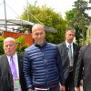 Zinedine Zidane à Roland Garros, le 29 mai 2015