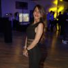 Ayem Nour sexy en robe noire à la soirée du concours Orange des Jeunes Designers le 4 juin 2015 à Paris