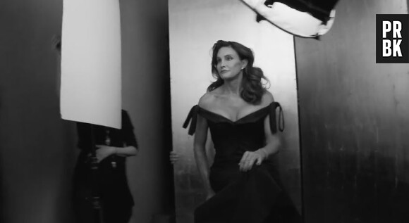 Caitlyn Jenner lors de son shooting pour Vanity Fair