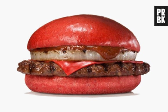 Burger King lance un burger rouge au piment au Japon