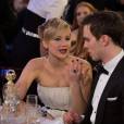 Jennifer Lawrence et Nicholas Hoult en couple aux Golden Globes 2014