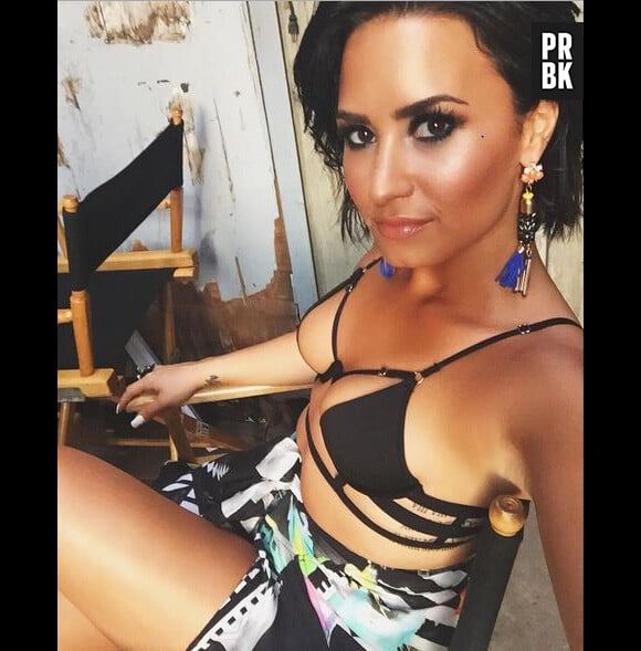 Demi Lovato sexy sur Instagram en juin 2015
