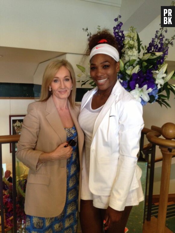 J.K. Rowling et Serena Williams dans les coulisses de Wimbledon 2015