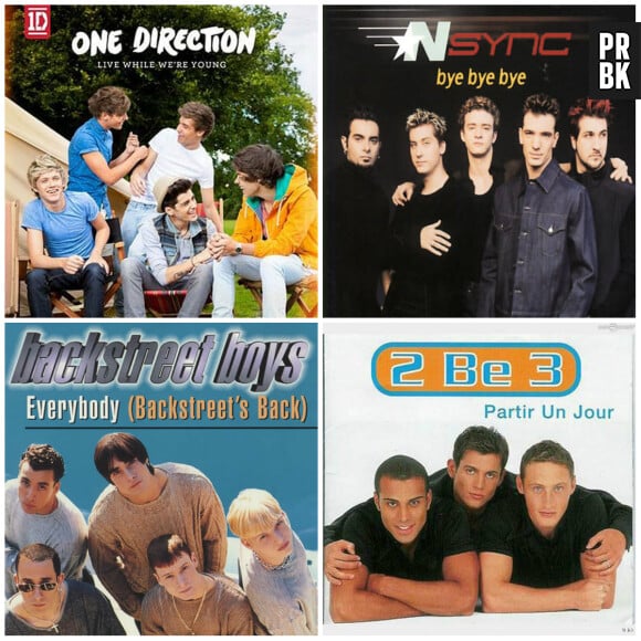 2be3, One Direction, *NSYNC, Backstreet Boys .. Playlist spéciale Boys Band