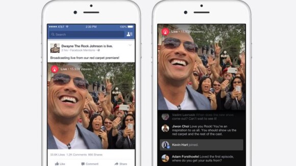 Facebook lance "Facebook Live", son Periscope... pour les stars !