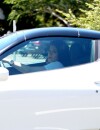 Kylie Jenner au volant de sa Ferrari, le 14 août 2015