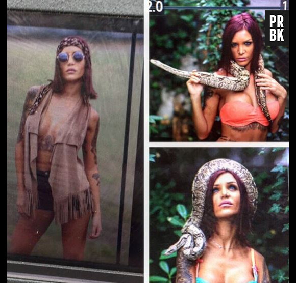 Julia Paredes (Les Anges 7) dévoile les coulisses d'un shooting sexy sur Instagram et Snapchat