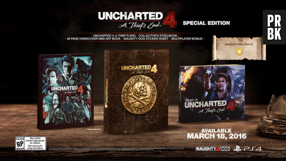 Uncharted 4 : l'édition collector "Special Edition"