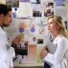 Grey's Anatomy saison 12, épisode 1 : Giacomo Gianniotti et Jessica Capshaw sur une photo
