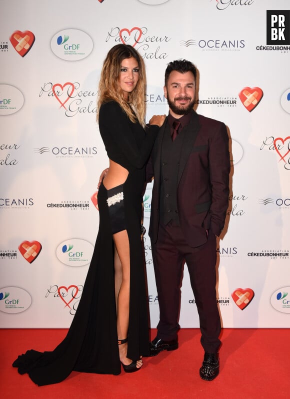 Isabelle Funaro et Michael Youn ont assisté au gala Par Coeur, le 24 septembre 2015