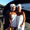 Carla Ginola et sa maman en petite serviette sur Instagram