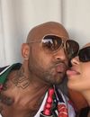 Booba en mode duckface au côté de Patricia, sur Instagram, le 27 avril 2015