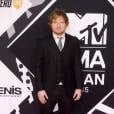 Ed Sheeran aux MTV EMA 2015, le 25 octobre, à Milan