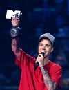 Justin Bieber sur la sscène des MTV EMA 2015, le 25 octobre, à Milan