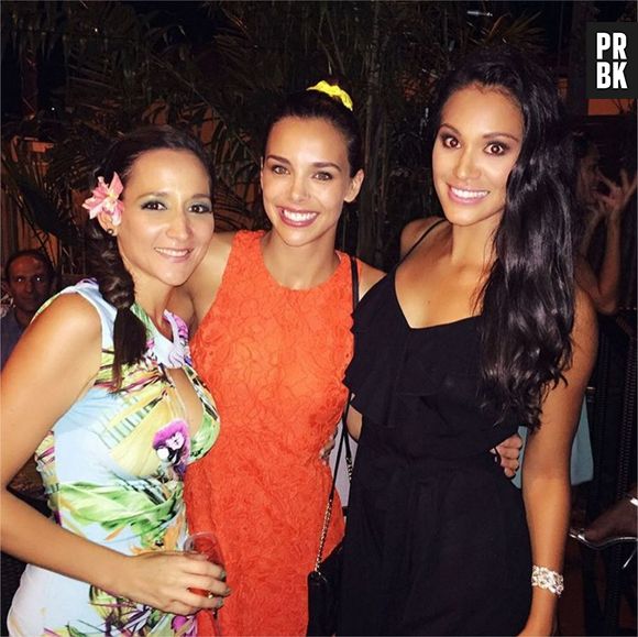 Marine Lorphelin (Miss France 2013) à Tahiti pour un stage de sa 4e année de médecine