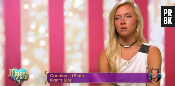 Les Princes de l'amour 3 : Candice éliminée dans l'épisode du 16 novembre 2015 sur W9