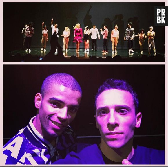 Brahim Zaibat et son spectacle Rock It All à l'Olympia à Paris, le 1 décembre 2015