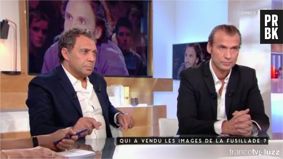 Le Petit Journal : le patron du Casa Nostra réagit à la polémique de la vente des images des attentats de Paris sur le plateau de C à Vous, le 1er décembre 2015 sur France 5