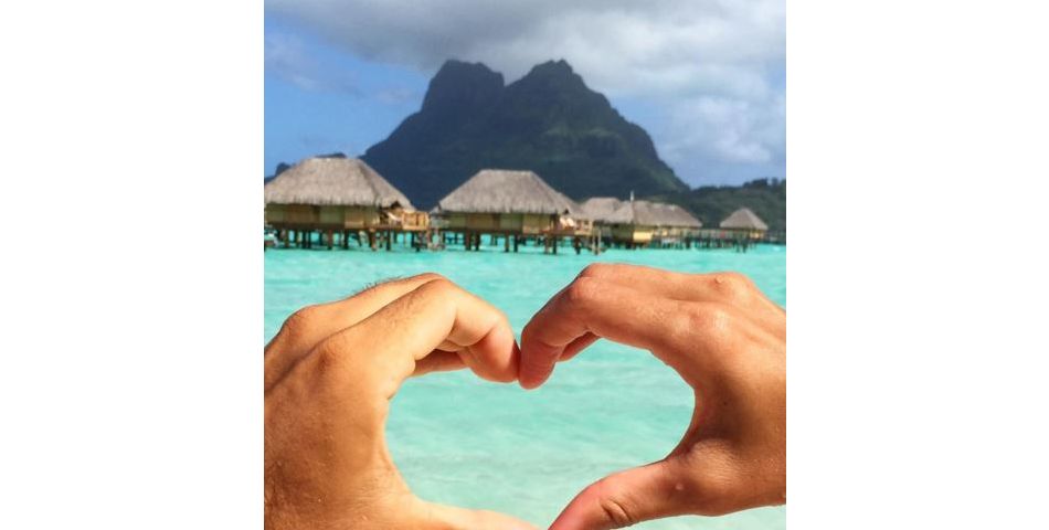 Marine Lorphelin : photo pleine d&#039;amour avec son chéri sur Instagram