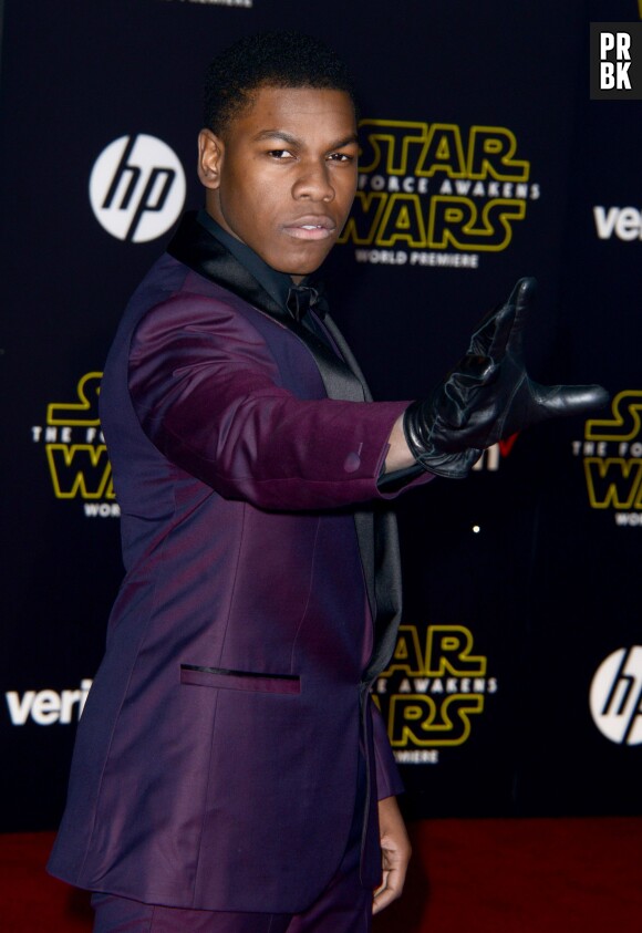 John Boyega à l'avant-première de Star Wars 7, le 14 décembre 2015 à Los Angeles