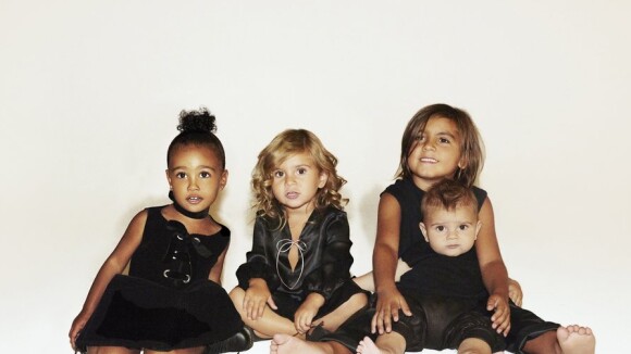 Kim Kardashian : North West star de la traditionnelle carte de Noël du clan Kardashian