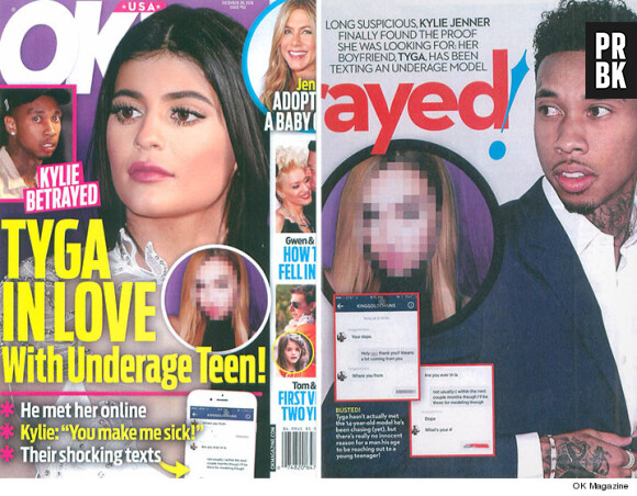 Kylie Jenner trompée : Tyga amoureux d'une adolescente mineure selon le magazine OK!