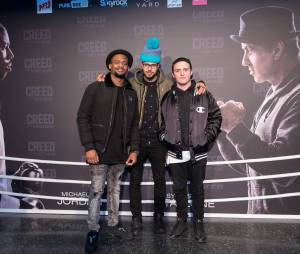 Le Woop Gang à l'avant-première de Creed à Paris ce jeudi 7 janvier 2016
