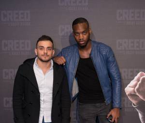 Ahmed Drame à l'avant-première de Creed à Paris ce jeudi 7 janvier 2016