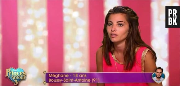 Méghane (Les Princes de l'amour 3) dans l'épisode n°54 du 21 janvier 2016 sur W9