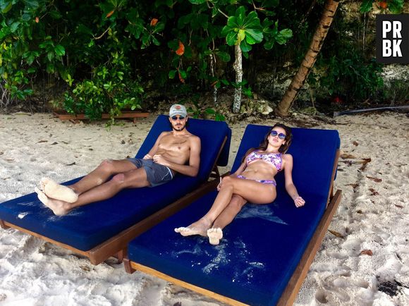 Vanessa Lawrens et Julien Guirado : vacances de rêve en République Dominicaine