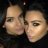 Kim Kardashian et Kendall Jenner sur une photo Instagram