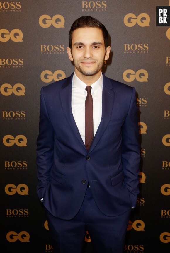Malik Bentalha aux GQ Awards à Paris le 25 janvier 2016