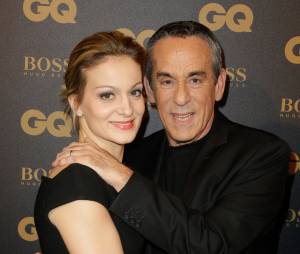 Thierry Ardisson et Audrey Crespo-Mara aux GQ Awards à Paris le 25 janvier 2016