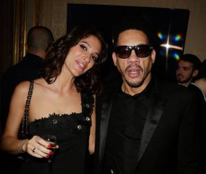 Joey Starr et Laurie Cholewa aux GQ Awards à Paris le 25 janvier 2016