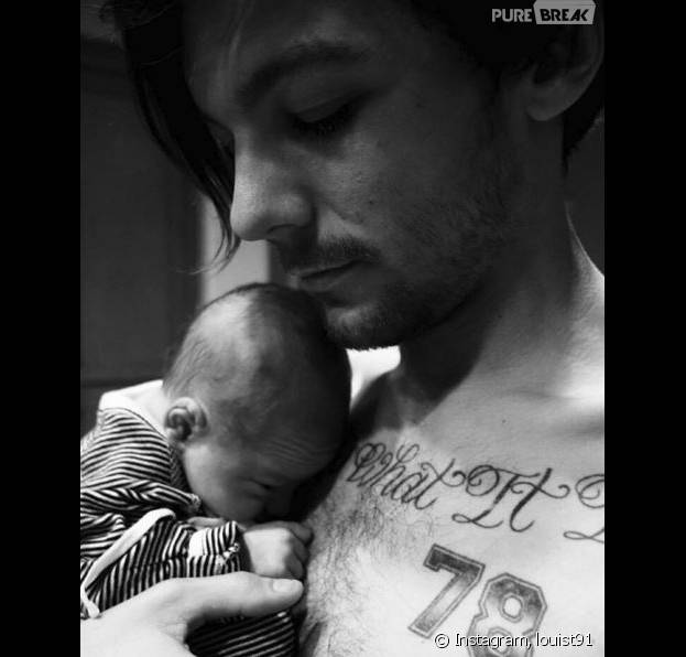 Louis Tomlinson : le prénom et le visage de son bébé dévoilés sur Instagram