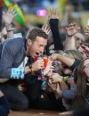 Chris Martin de Coldplay à fond au Super Bowl 2016 le 8 février