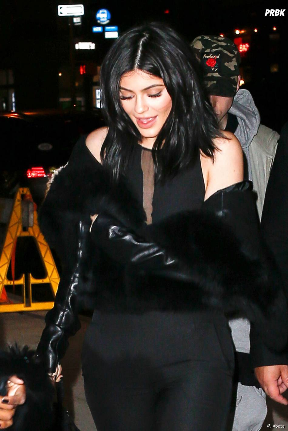 Kylie Jenner à New York le 8 février 2016 pour présenter leur nouvelle collection de vêtements