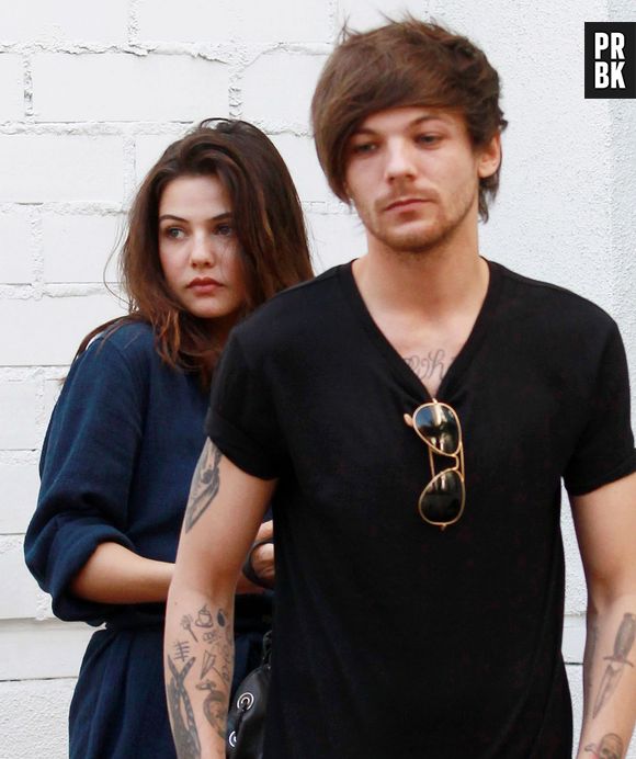 Louis Tomlinson en couple avec Danielle Campbell dans les rues de Los Angeles le 20 février 2016
