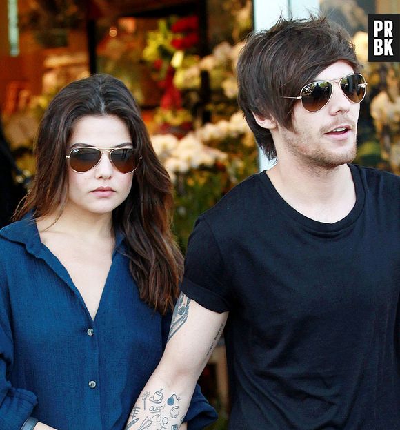 Louis Tomlinson en couple avec Danielle Campbell dans les rues de Los Angeles le 20 février 2016