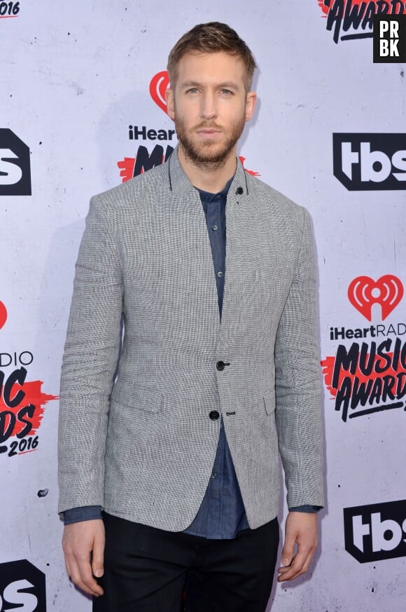 Calvin Harris aux iHeartRadio Music Awards 2016 le 3 avril à Los Angeles