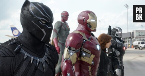 Captain America Civil War : la team Iron Man